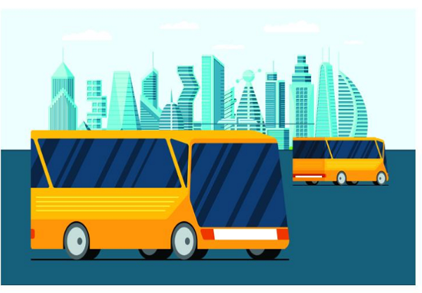 智慧快捷運輸系統，解決客運業駕駛員缺工的困境，並運用自駕巴士的感測與通訊設備，導入AI 技術，加值商業應用。